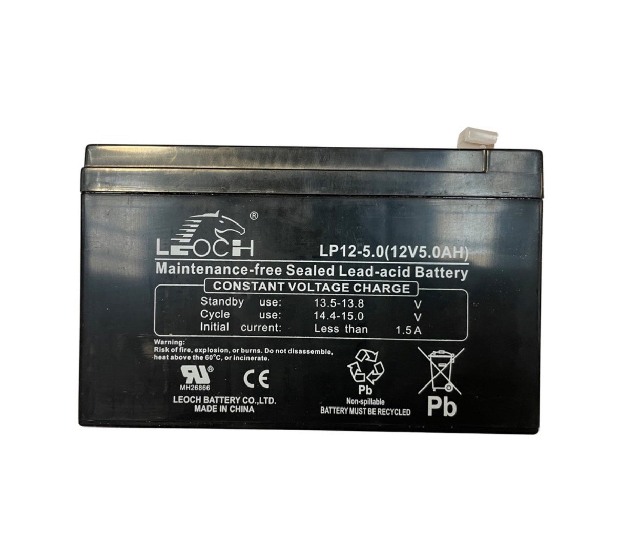 1365103 - 12V Starter Battery - Hyundai HY3000SEi Inverter Generator