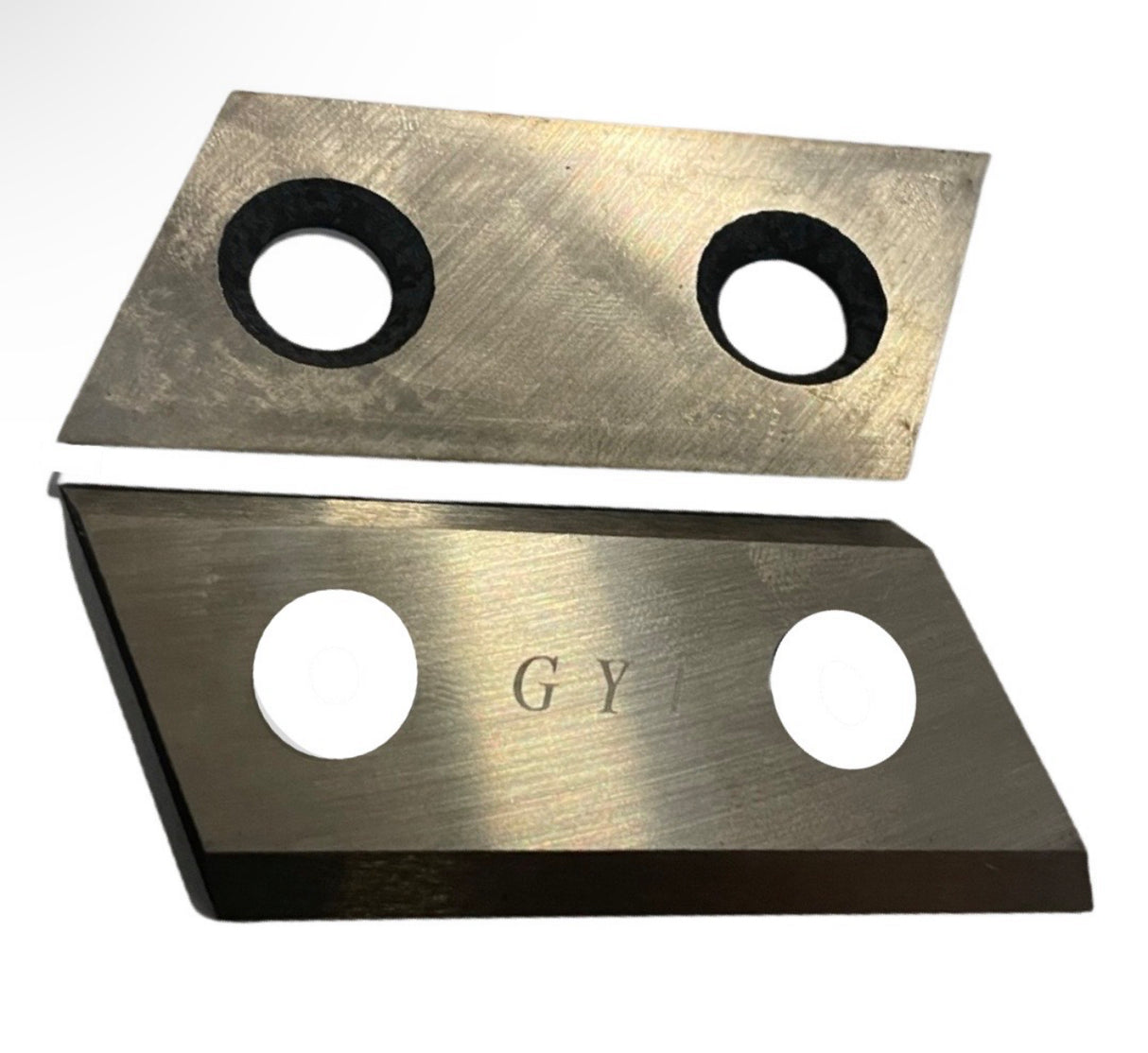 1357073 - Genuine Chipper Blade (X2) - Hyundai HYCH2400E Garden Shredder