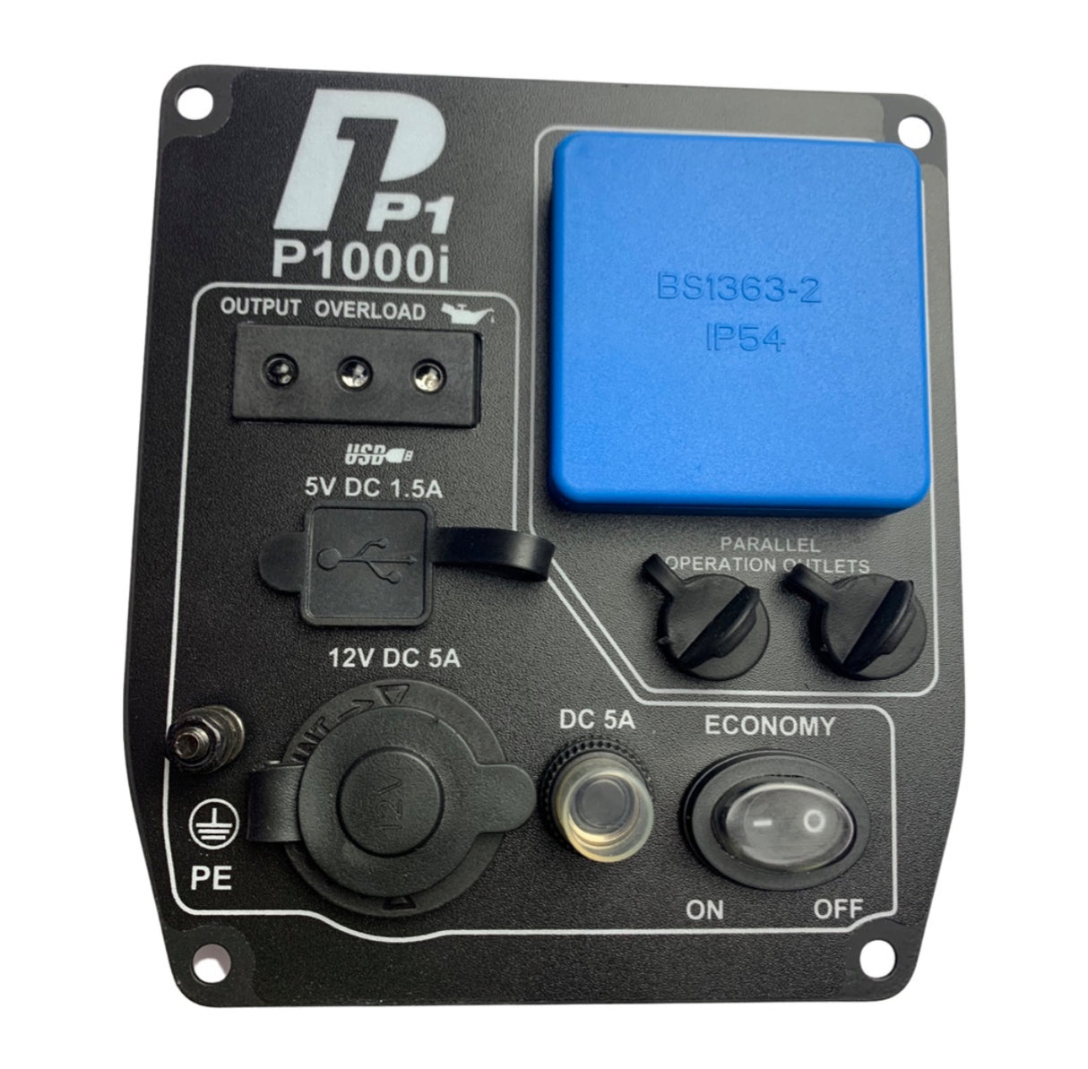 1232042 - Control Panel Assembly - P1PE P1000i Petrol Inverter Generator