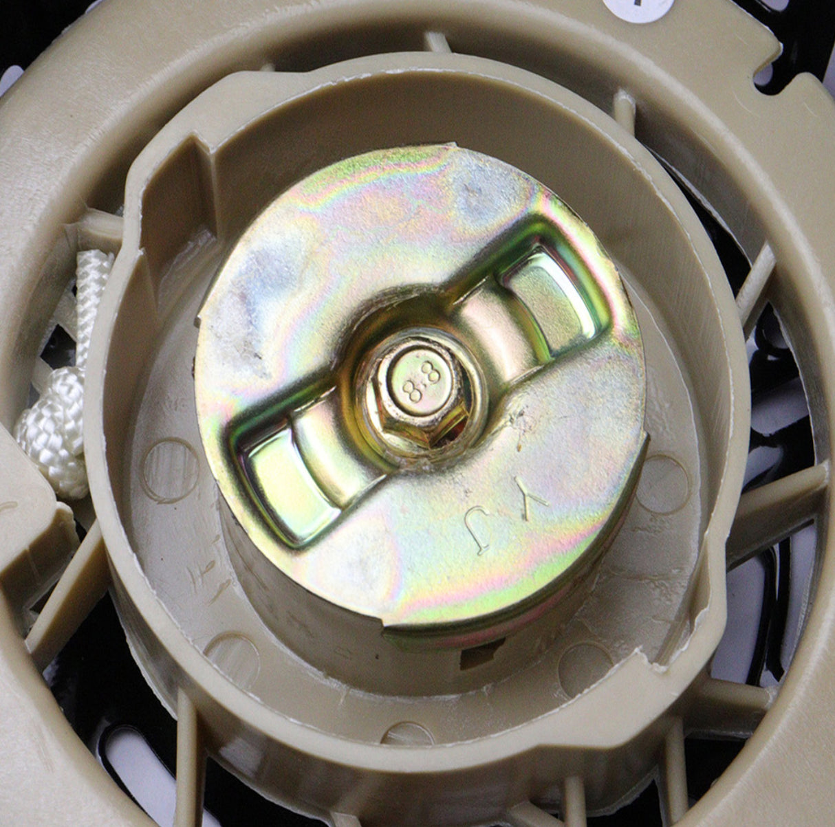 1001169 - Recoil Pull Starter with Cowl - Hyundai HYSC210 Petrol Scarifier