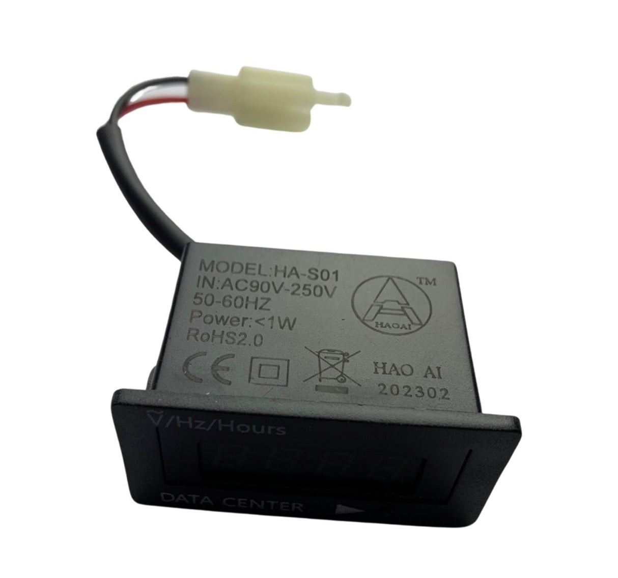 1014060 - Volt Meter Hour Clock - Hyundai HY3800LEK-2 Petrol Site Generator