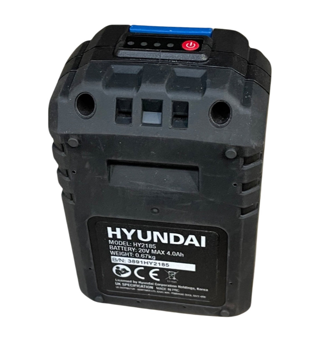 Y2185 - Genuine Hyundai 20V Max 4.0Ah Battery