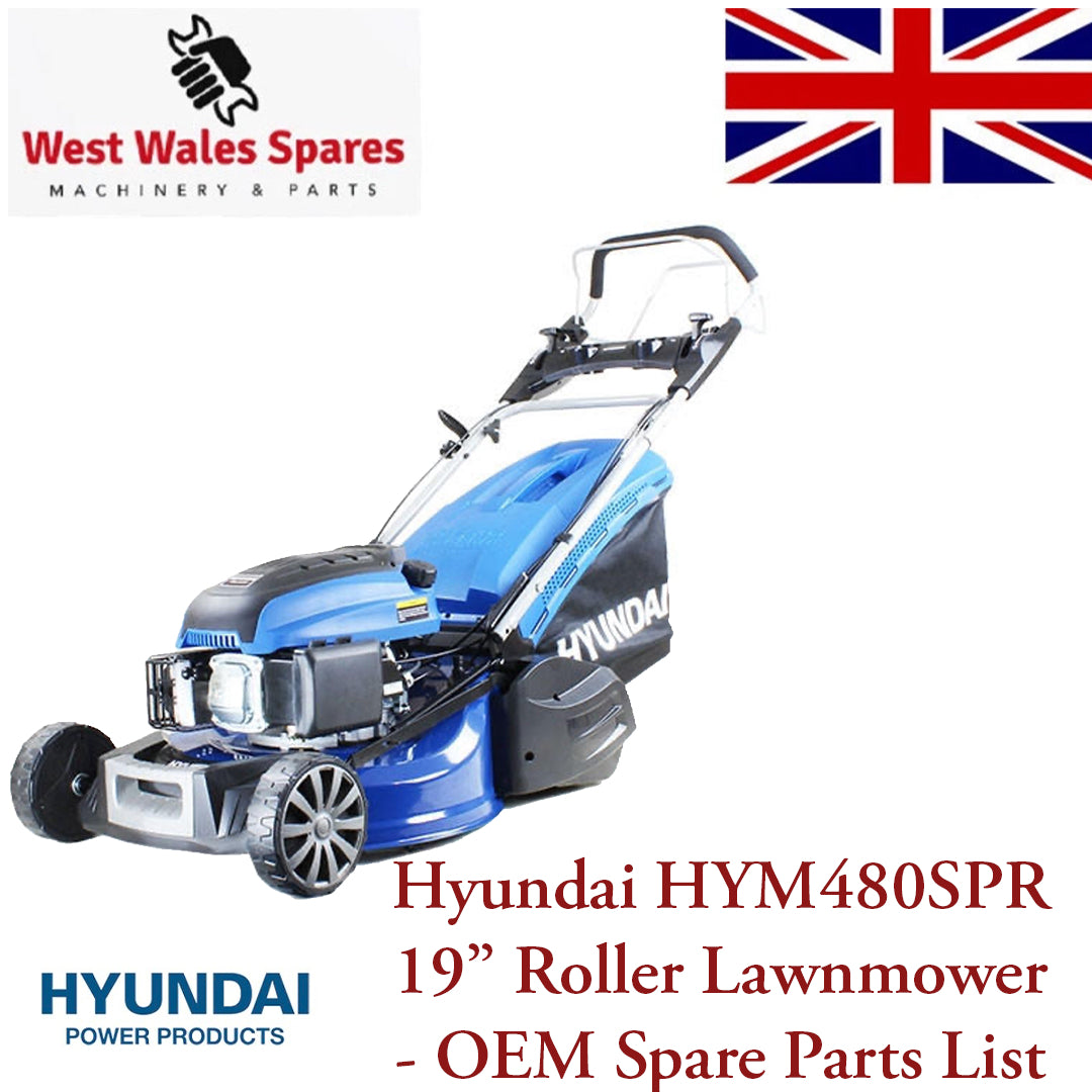 Hyundai HYM480SPR 19" Roller Lawnmower IC140V - OEM Spare Parts List