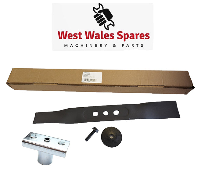 Hyundai 16" Lawnmower Blade & Adaptor Set HYM400P P4100P