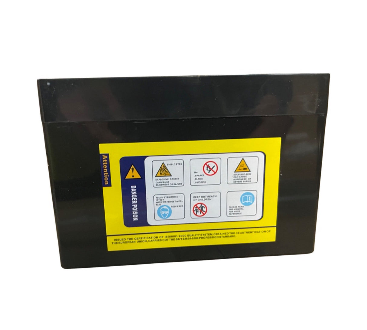 1014044 - 12V Starter Battery - Hyundai HY3800LEK-2 Petrol Site Generator