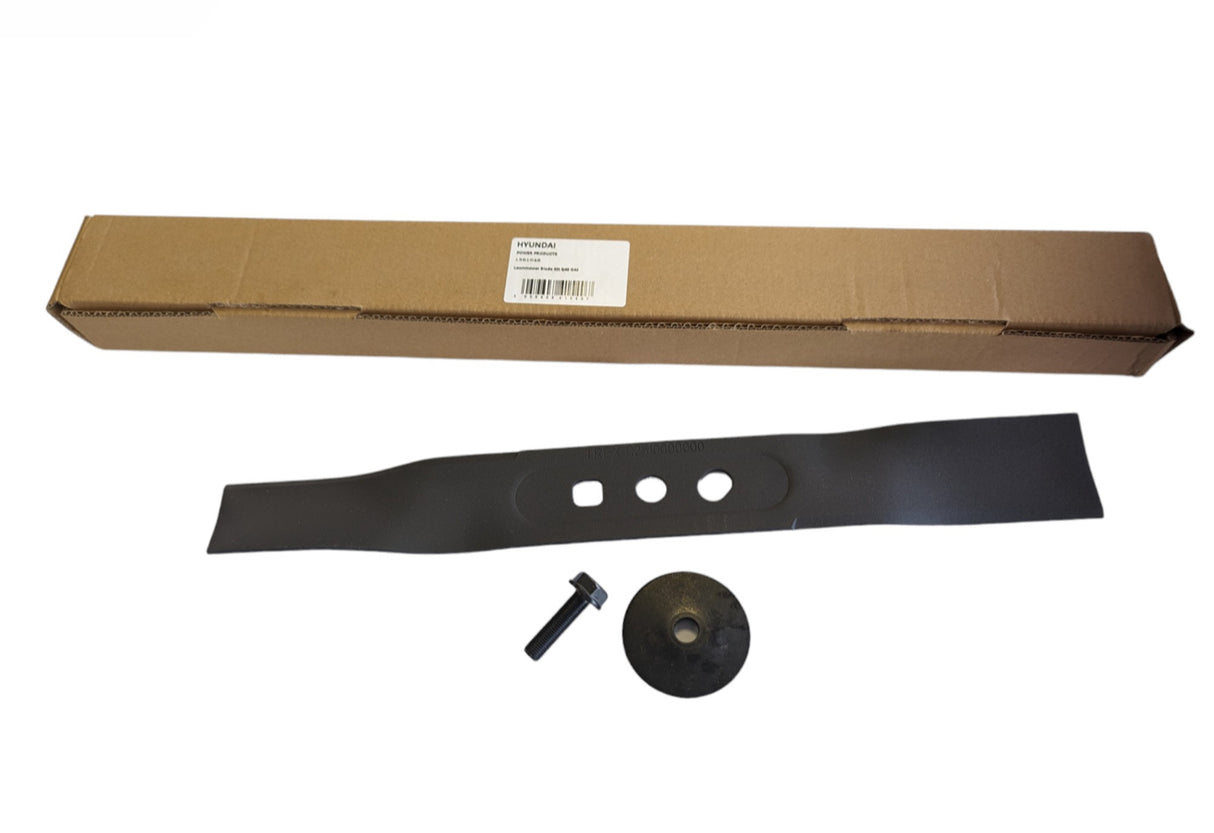 1361047 - 16" Lawnmower Blade Kit - Hyundai HYM400P (2022 model onwards)