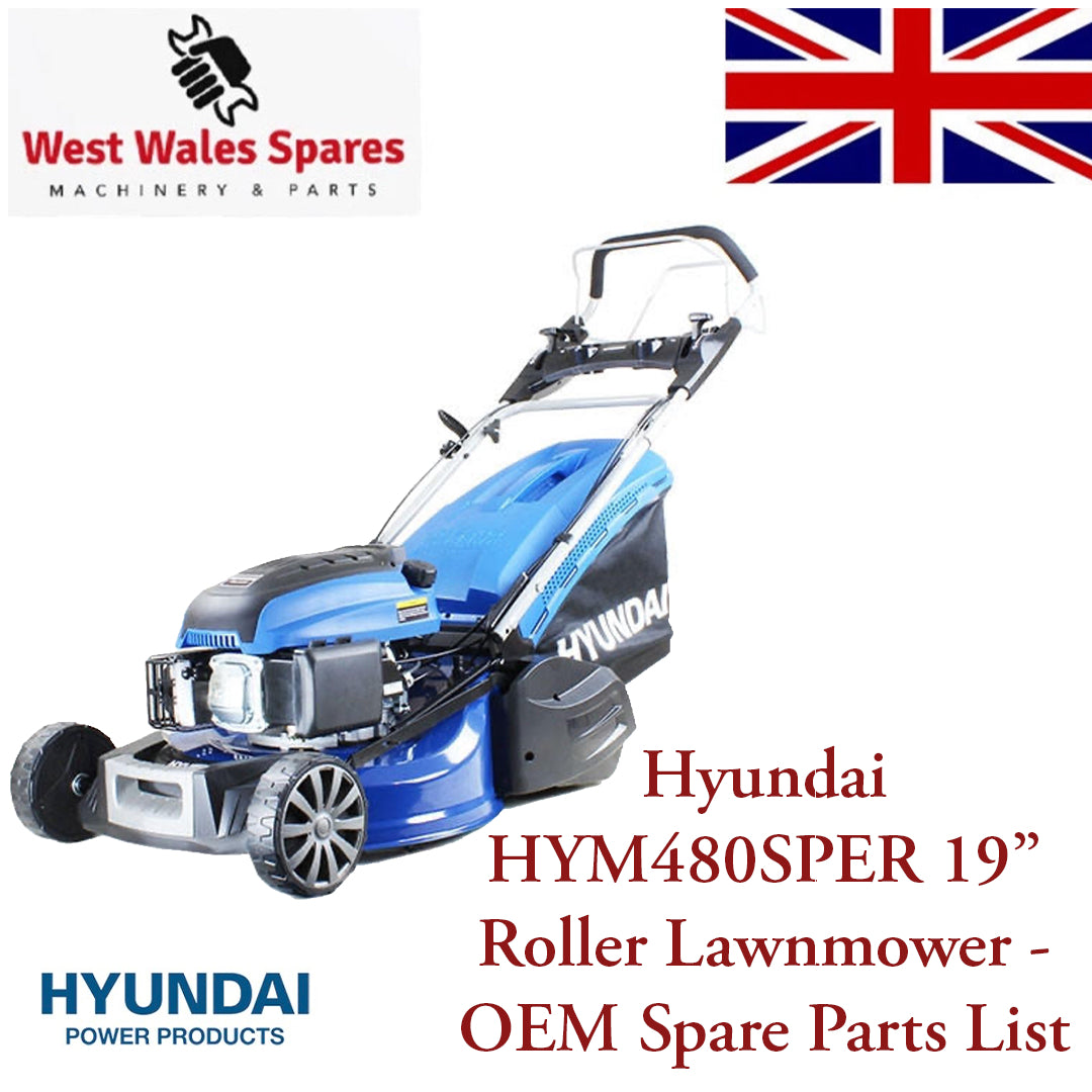 Hyundai HYM480SPER 19" Roller Lawnmower IC140VE - OEM Spare Parts List