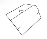 1374027 - Collection Bag Frame - Hyundai HYSC1500E Scarifier