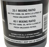 110553 - Genuine Hyundai One Shot Two Stroke Oil 100ml
