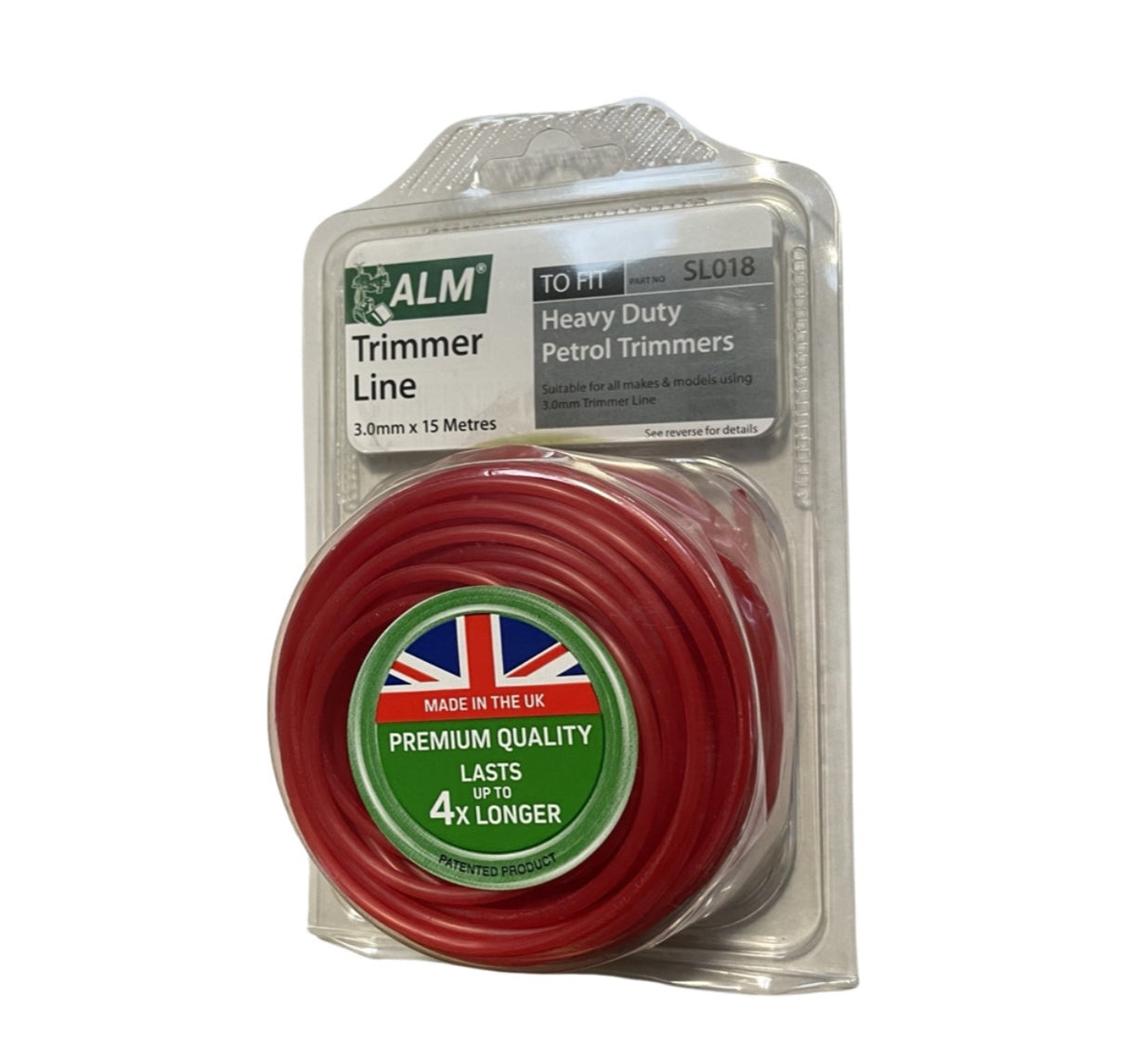ALM SL018 - Heavy Duty 3.0mm x 15M Strimmer Line Cord Spool
